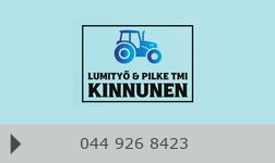 Lumityö-pilke Tmi Kinnunen logo